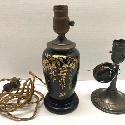 307. Vintage Greist Mfg Co. Lamp and Japanese Lamp