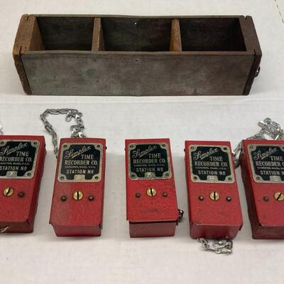 233. Five Simplex Time Lock Boxes with Keys