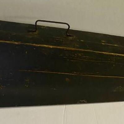 43. Early Casket Violin Case