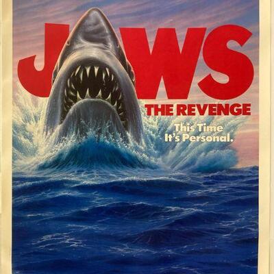 278. Original Movie Poster Jaws The Revenge