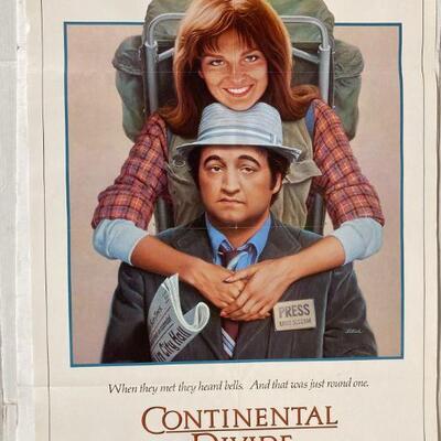 294. Original Movie Poster Continental Divide