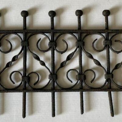 8. 9. 10. 11. 12. Wrought Iron Hand Forged Window Grate