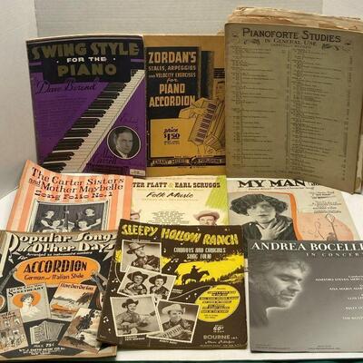 347. Lot of Assorted Vintage Sheet Music