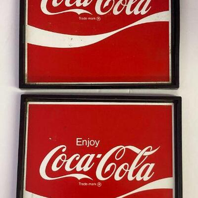1. Coca- Cola Advertising Trays