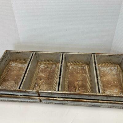 525. Two Industrial Bread Pans Great for Picnics, Baking, and Entertaining 