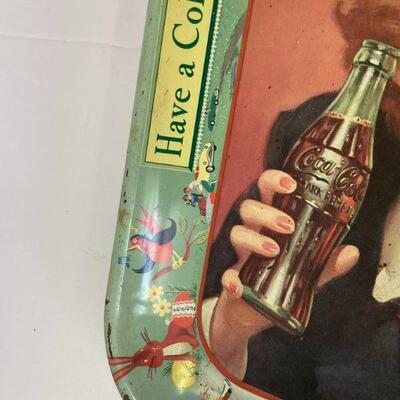 1. Coca- Cola Advertising Trays