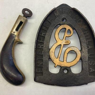 442. Enterprise Mfg Philadelphia and Vintage hand tool Sauerbier
