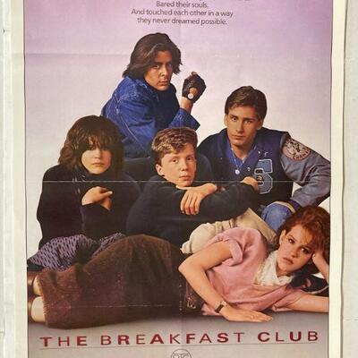 285. Original 1984 Movie Poster Art The Breakfast Club