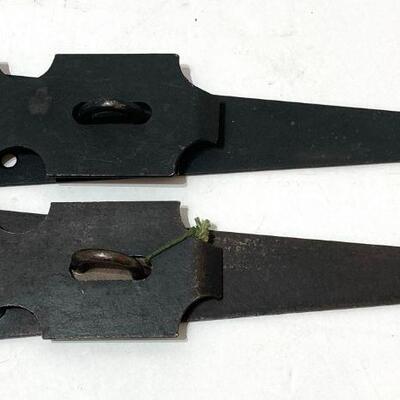 156. Two Metal Hinges
