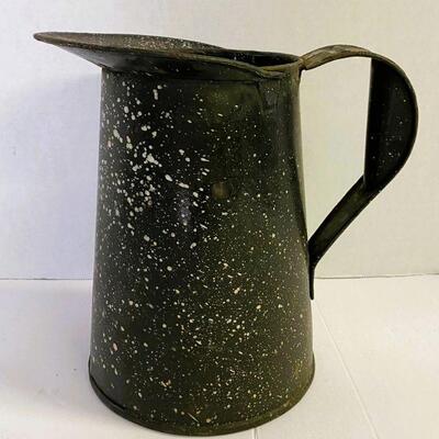 45. Coffee Pot Splatter Wave Stamped US Navy
