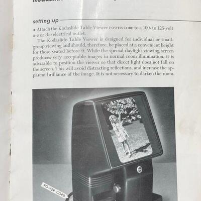222. Kodak Slide Table Viewer- Lights Up- New in Box