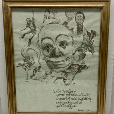 98. Scanzello-Breter Wall Poster/ Frame 18.5x22.5