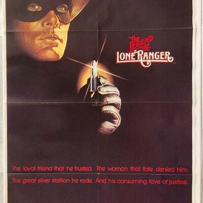 263. Original Movie Poster Art The Legend of the Lone Ranger