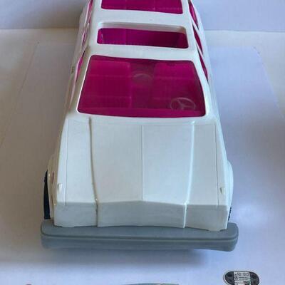 558. Vintage Barbie Just Married White Stretch Limousine 