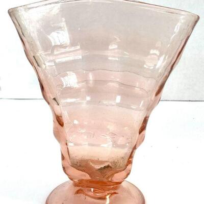 5. Handmade Pilgrim Vase and Pink Depression Form