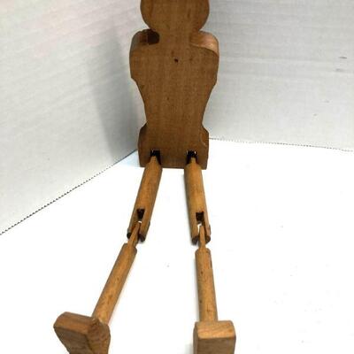 210. Steppin Sam Wooden Puppets