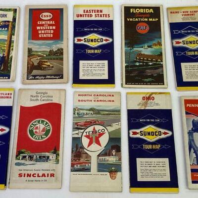 21. Petrolina Vintage Road Maps