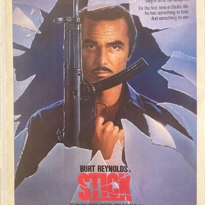 270. Original Movie Poster Burt Reynolds Stick