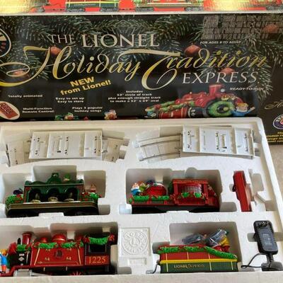 37. Lionel Holiday Tradition Express Christmas Train Set