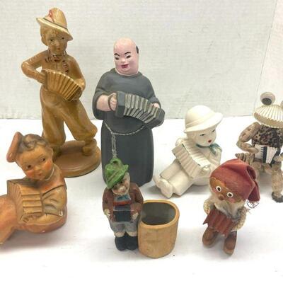 454. Vintage Lot of Accordion Players