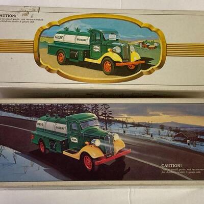18. Original Vintage First Hess Truck and First Hess Truck Bank
