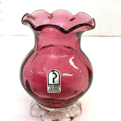 5. Handmade Pilgrim Vase and Pink Depression Form