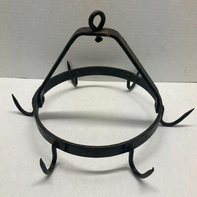 391. Small Wrought Iron Chicken Hanger