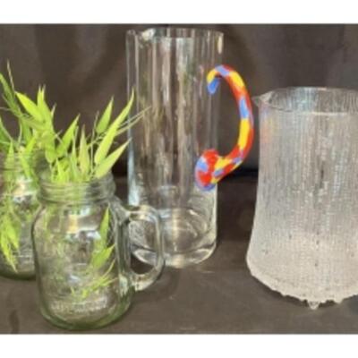 LITTALA Company, BLOCK Crystal Company And DICKS' Last Resort Mason Jars
