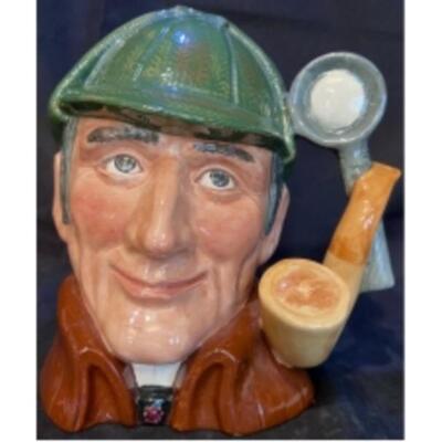 Charming ROYAL DOULTON "THE SLEUTH" TOBY Character Mug