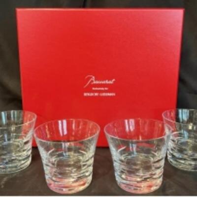 BACCARAT Old Fashioned VEGA CRYSTAL Tumblers 