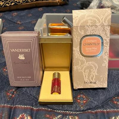 Assortment Of Vintage Perfumes.
  