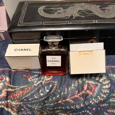 Vintage Chanel No 5 in box.