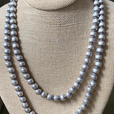 Sterling Silver Double-Strand Taxco Mexico