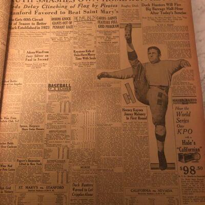 Example of newspaper collection