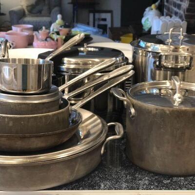 All Clad Cookware, Presto Pressure Cooker, Stock Pot