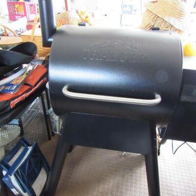 Traeger  wood fire grill 