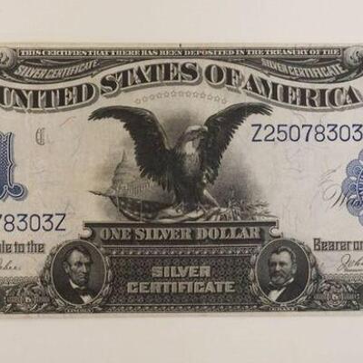 1090	ONE DOLLAR US LARGE NOTE 1886, SILVER CERTIFICATE
