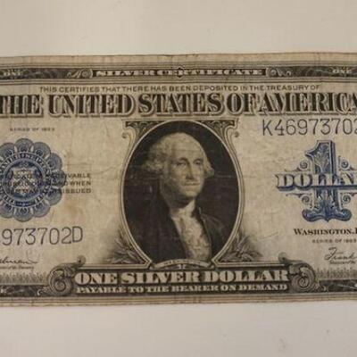 1080	ONE DOLLAR LARGE NOTE, 1923 SILVER CERTIFICATE
