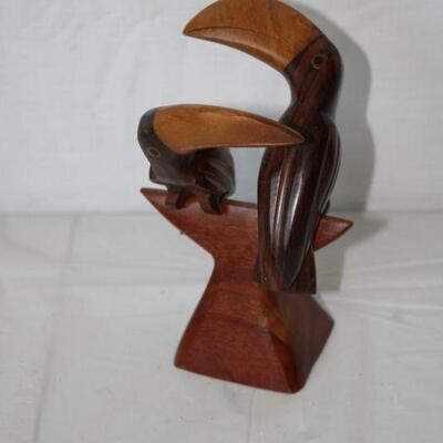 VTG Mexican Carved Toucan