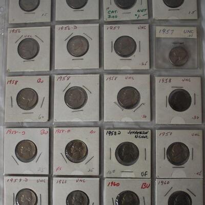 1950'S &1960's Nickels