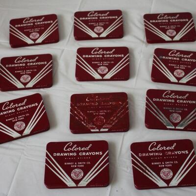 Vintage Crayon Tins