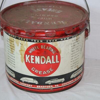VTG Kendall Grease Can