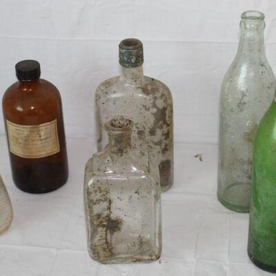 Vintage Glass bottles