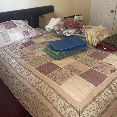 Frame $150, mattress and box $190 queen 