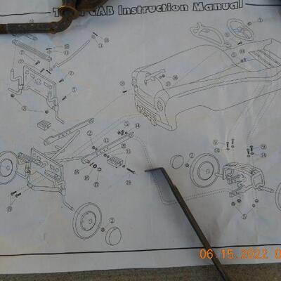 PEDAL CAR DIRECTIONS