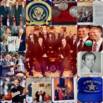 Official White House Presidential photos and memorabilia