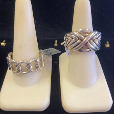 Sterling Silver Rings