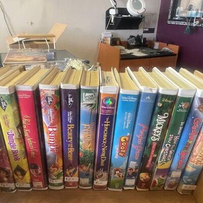 Classic VHS Tapes (Disney)