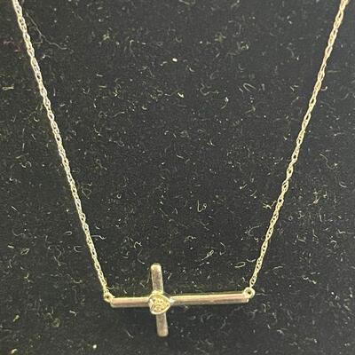 Diamond Cross Necklace