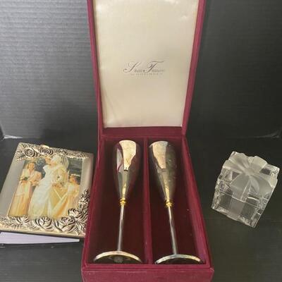 Wedding set â€“ Tiffany and Company Crystal box